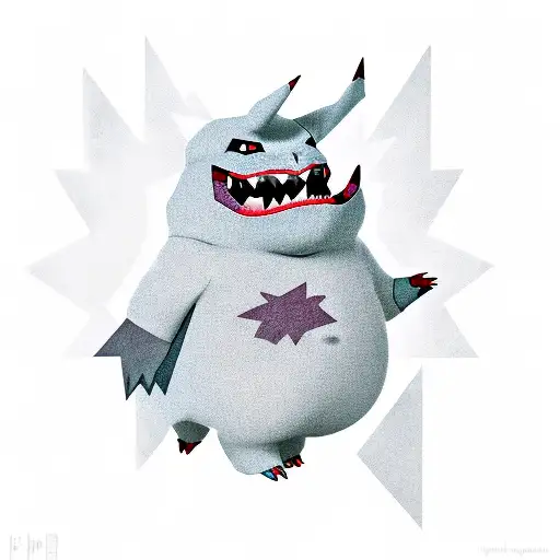 Gengar Pokemon tattoo design idea