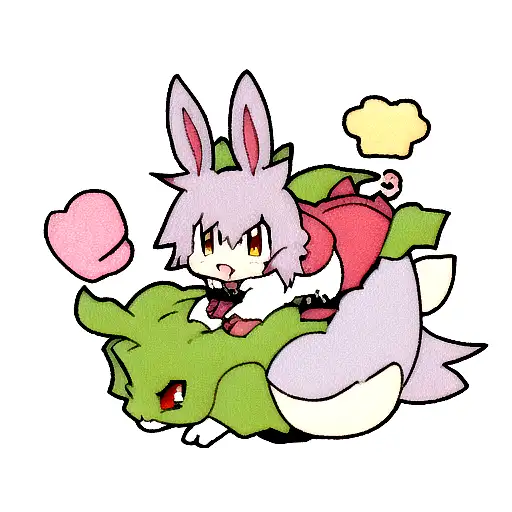 rabbit, dragon tattoo design idea