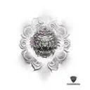 Foo Dog tattoo design idea