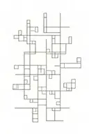 crossword puzzle piece composed tattoo design idea