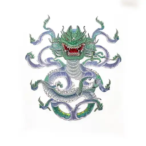 shenron  tattoo design idea
