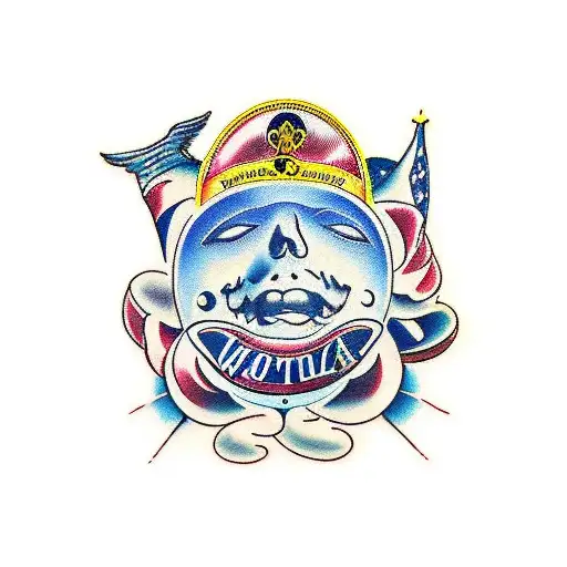 What a Wonderful World GMA 1943-2020 GPA 1942-2024 tattoo design idea