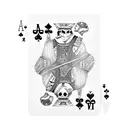 dices, playing cards,  tattoo design idea