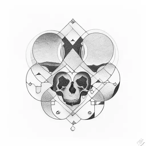 mirror  self love tattoo design idea