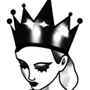 Queen's Crown tattoo design idea
