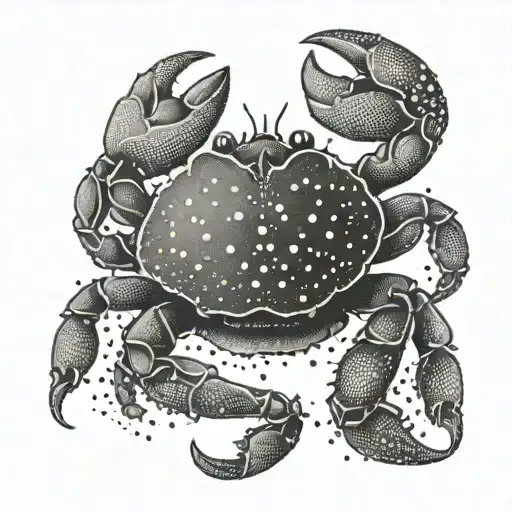 crab tattoo design idea