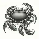 crab tattoo design idea