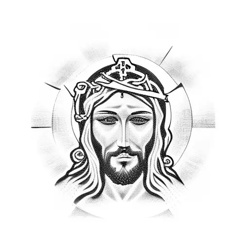 jesus Cristo  tattoo design idea