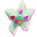Digital painted candy tattoo design idea