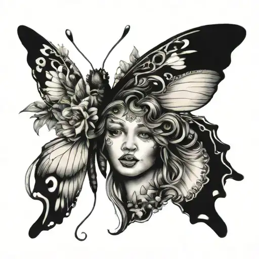 tonguing a butthole of a beautiful representing im a nympho tattoo design idea