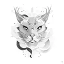 1111 tattoo design idea