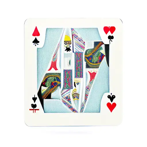 Three playingcards, middle one is a joker tattoo design idea