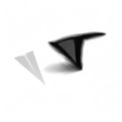 black sharp graffit tattoo design idea