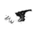 black sharp graffit tattoo design idea