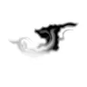 black sharp graffit tattoo design idea