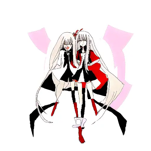 Zero two Minato y rize kamishiro tattoo design idea