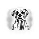  tattoo design for my mom old school style must have a boxer dog tattoo design idea