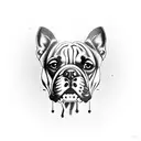  tattoo design for my mom old school style must have a boxer dog tattoo design idea