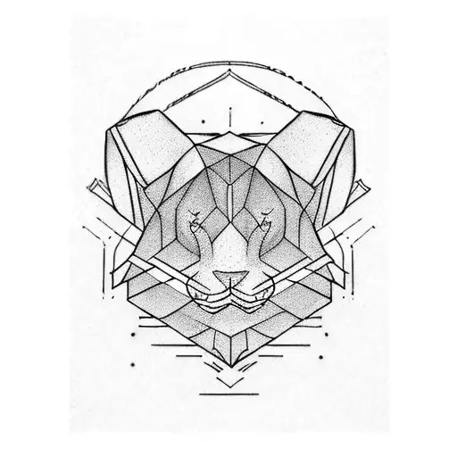 simple lines depicting authenticity, fun, loyalty and strength  tattoo design idea
