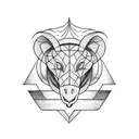 simple lines depicting authenticity, fun, loyalty and strength  tattoo design idea