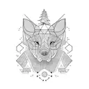 simple lines depicting authenticity, fun, loyalty and strength  tattoo design idea