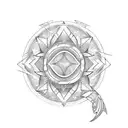 simple authenticity, fun, loyalty and strength  tattoo design idea