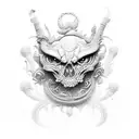 Colombian style  tattoo design idea