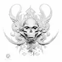 Colombian style  tattoo design idea