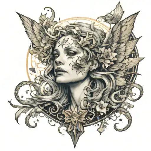 Moira Juno's Sirius Freyja tattoo design idea