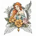 Moira Juno's Sirius Freyja tattoo design idea