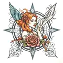 Moira Juno's Sirius Freyja tattoo design idea