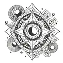 pluto tattoo design idea