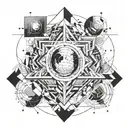 pluto tattoo design idea