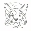 pluto tattoo design idea