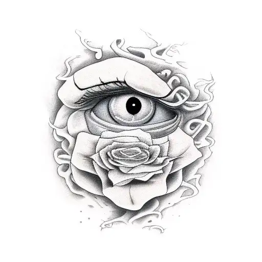 monster of wrath  tattoo design idea