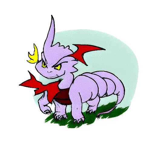 Dragon tattoo design idea