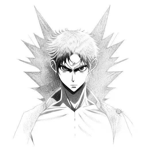 eren yeager tattoo design idea