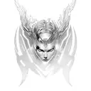 bisexual marvel fan tattoo design idea