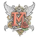 letters  alphabet tattoo design idea