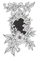 Everything happens for a reason tattoo design idea
