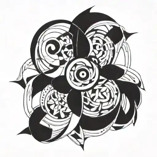 Sean Melissa intertwined symbolizing your passion love tattoo design idea
