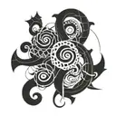 Sean Melissa intertwined symbolizing your passion love tattoo design idea