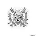 post Malone tattoo design idea