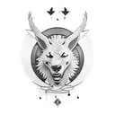 post Malone tattoo design idea