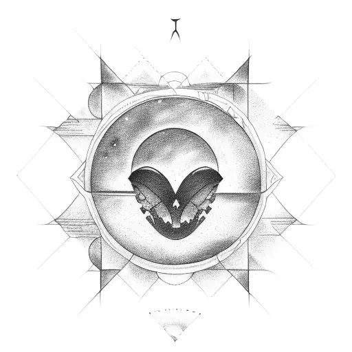 eclipse tattoo design idea