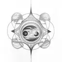 eclipse tattoo design idea