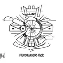 Florianópolis bridge with some Buenos Aires Caminito  tattoo design idea