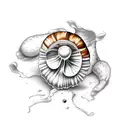 hazelnut tattoo design idea