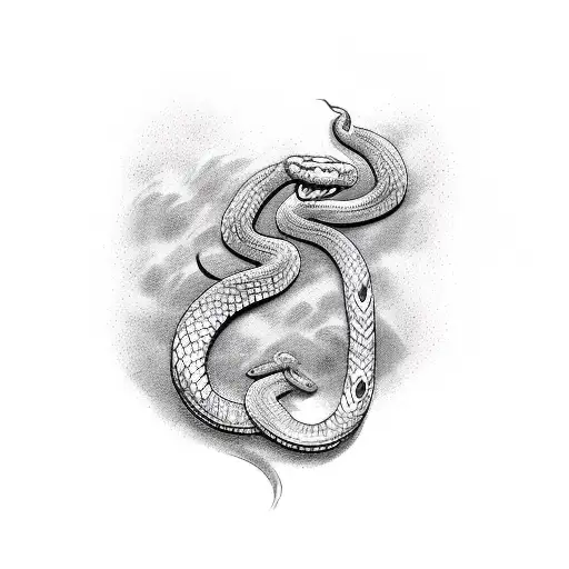snake bite mark tattoo tattoo design idea