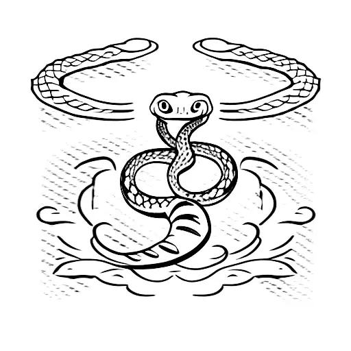 snake bite mark tattoo tattoo design idea